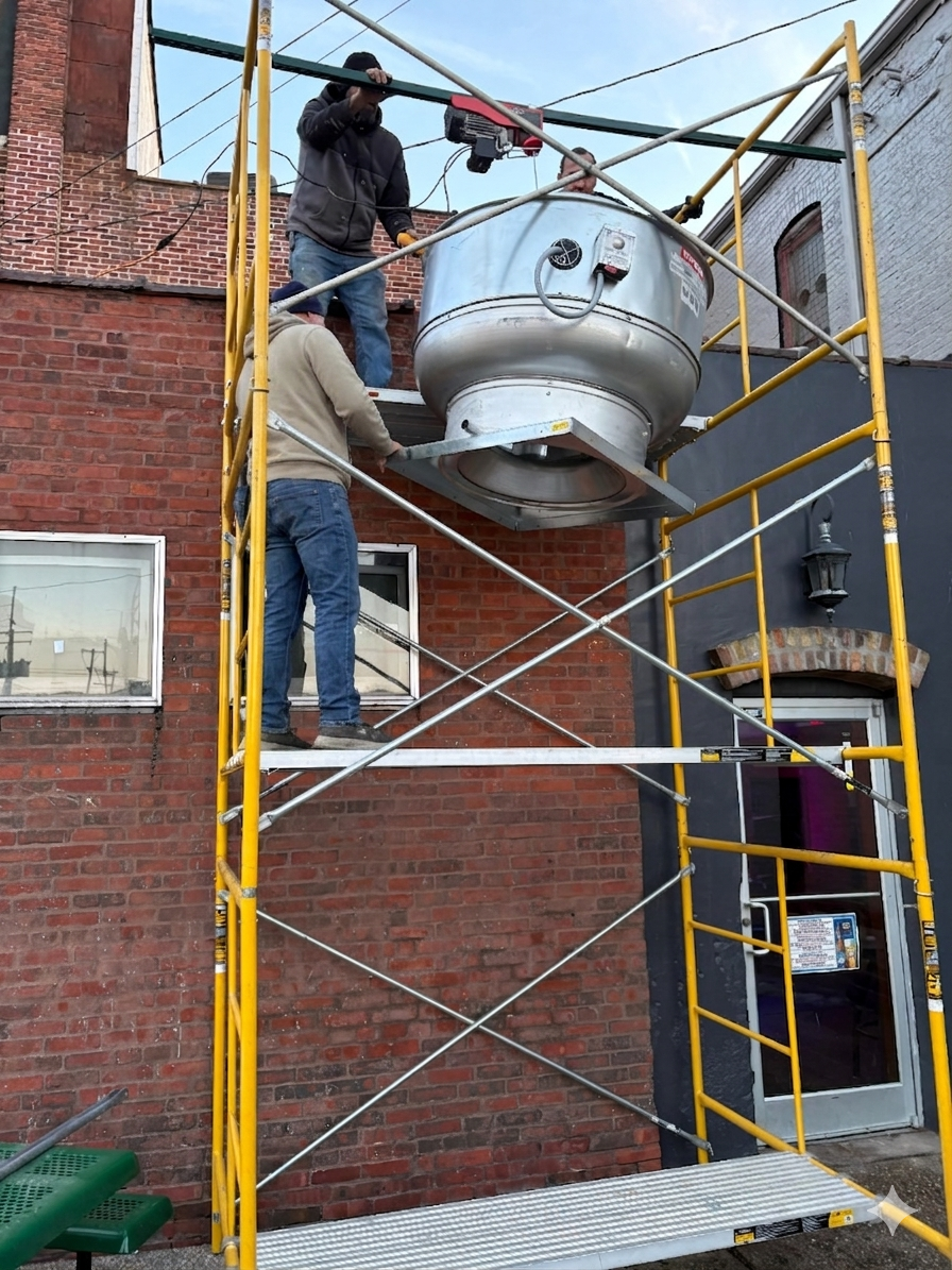 William Remodeling jobsite in Bloomington, IL